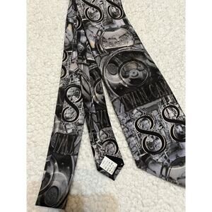 Harley Davidson Tie Twin Cam 88 Collage 2001 Ralph Marlin Neck Tie Rare